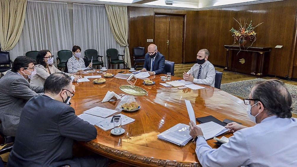 Guzmán, Pesce, Todesca y Kulfas analizaron las medidas económicas por la pandemia y la situación fiscal de Argentina