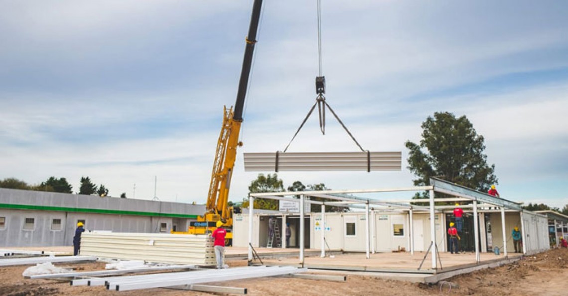 Sastre: “El hospital modular que gestionamos nos dará seguridad sanitaria durante el verano 2021”