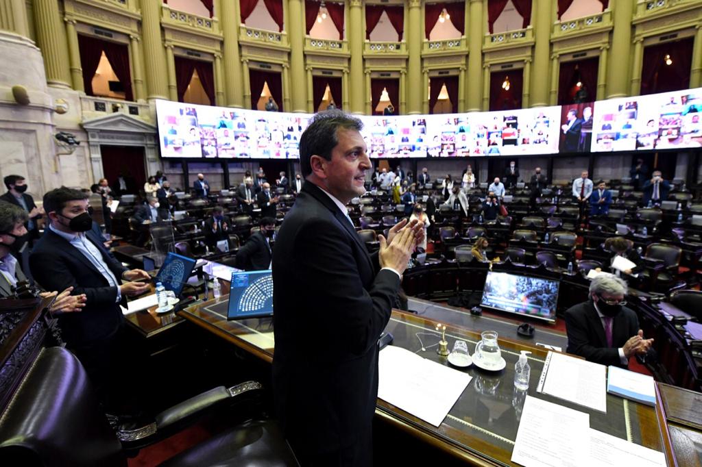 Diputados aprobó el presupuesto 2021 en una sesión maratónica