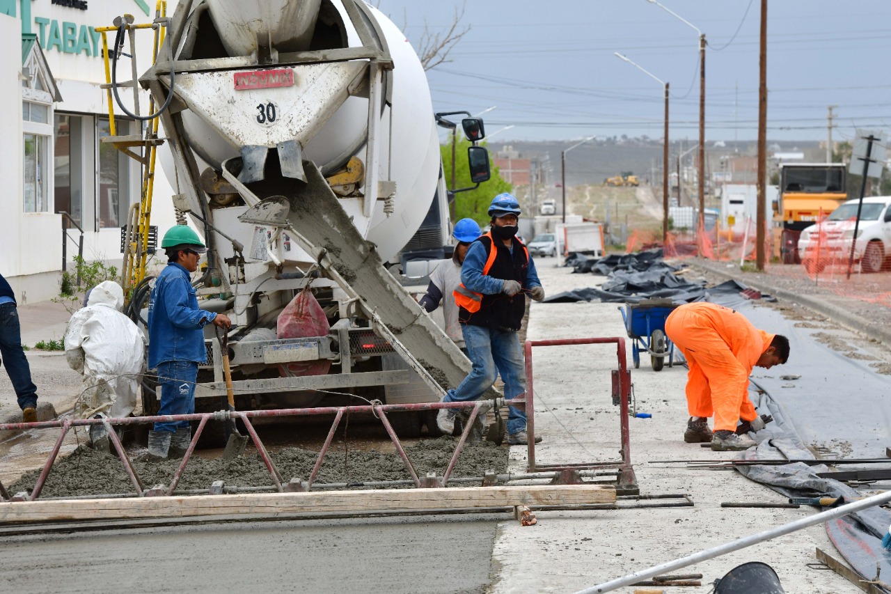 Sastre: “Seguimos desarrollando un intenso plan de pavimentación en distintos sectores de la ciudad”