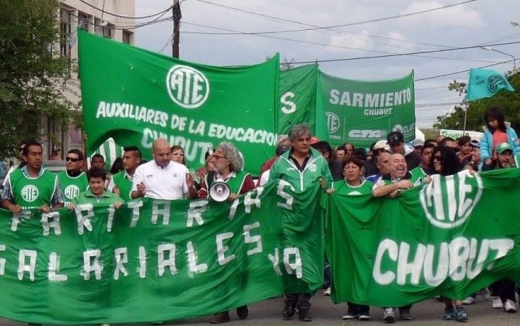 ATE inicia un paro total desde hoy y hasta el martes que viene por el atraso salarial y el incumplimiento del aguinaldo
