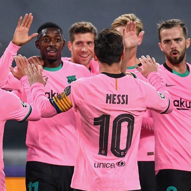 Con uno de Messi, Barcelona derrotó 2 a 0 a Juventus