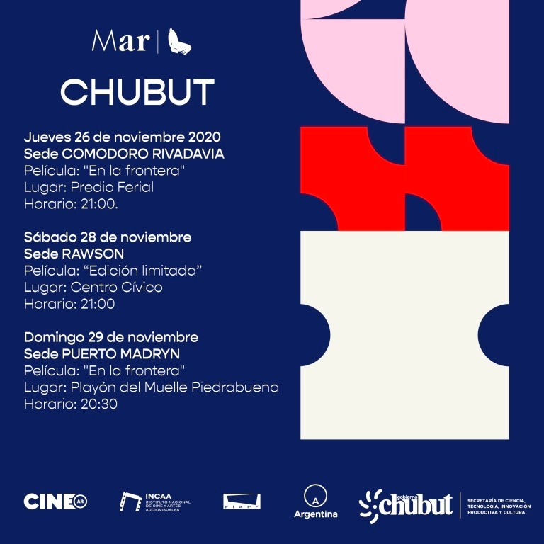 Chubut participará de la edición virtual del prestigioso Festival de Cine de Mar del Plata