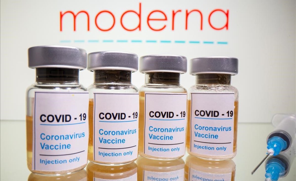 La empresa estadounidense Moderna anunció que su vacuna contra el coronavirus tiene una eficacia de 94,5%