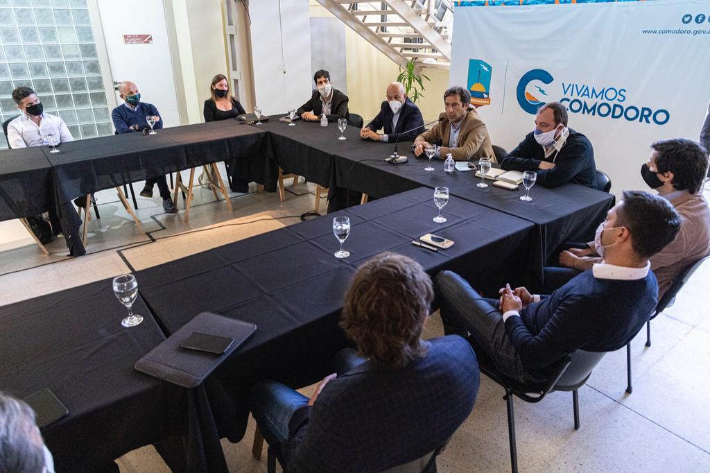 Luque y empresas profundizan una agenda estratégica en la Cuenca del Golfo San Jorge con la finalidad de incentivar la producción y mantener el empleo