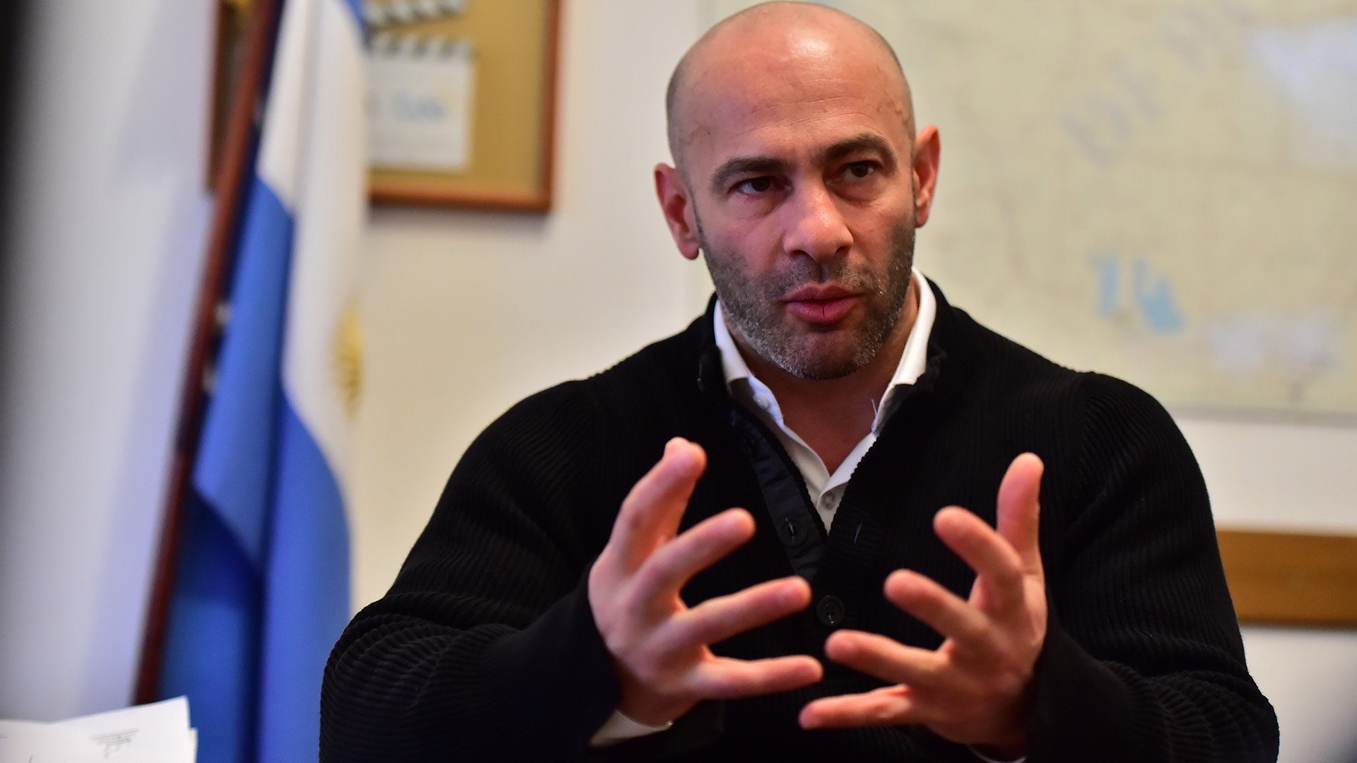 Massoni dijo que investigan a antimineros por amenazas a diputados frente a un eventual acompañamiento del proyecto de zonificación