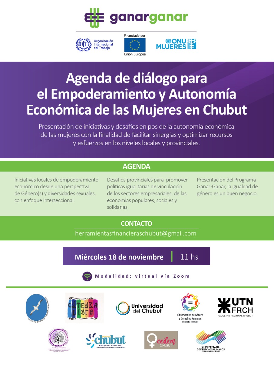 El Gobierno presenta la agenda local para el empoderamiento y autonomía económica de las mujeres en Chubut