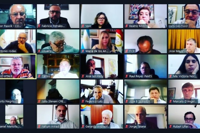 Reunión clave del cooperativismo nacional con senadores del Frente de Todos