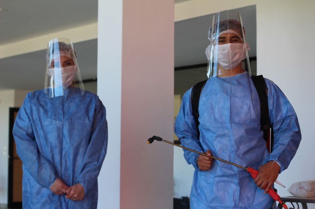 Estudiantes de la Universidad del Chubut participan como voluntarios del Plan Detectar