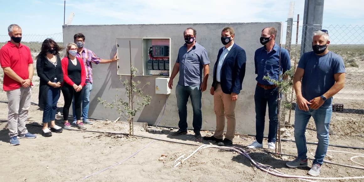 Biss recorrió las obras que la APEL ejecuta en predio ubicado por ruta 7