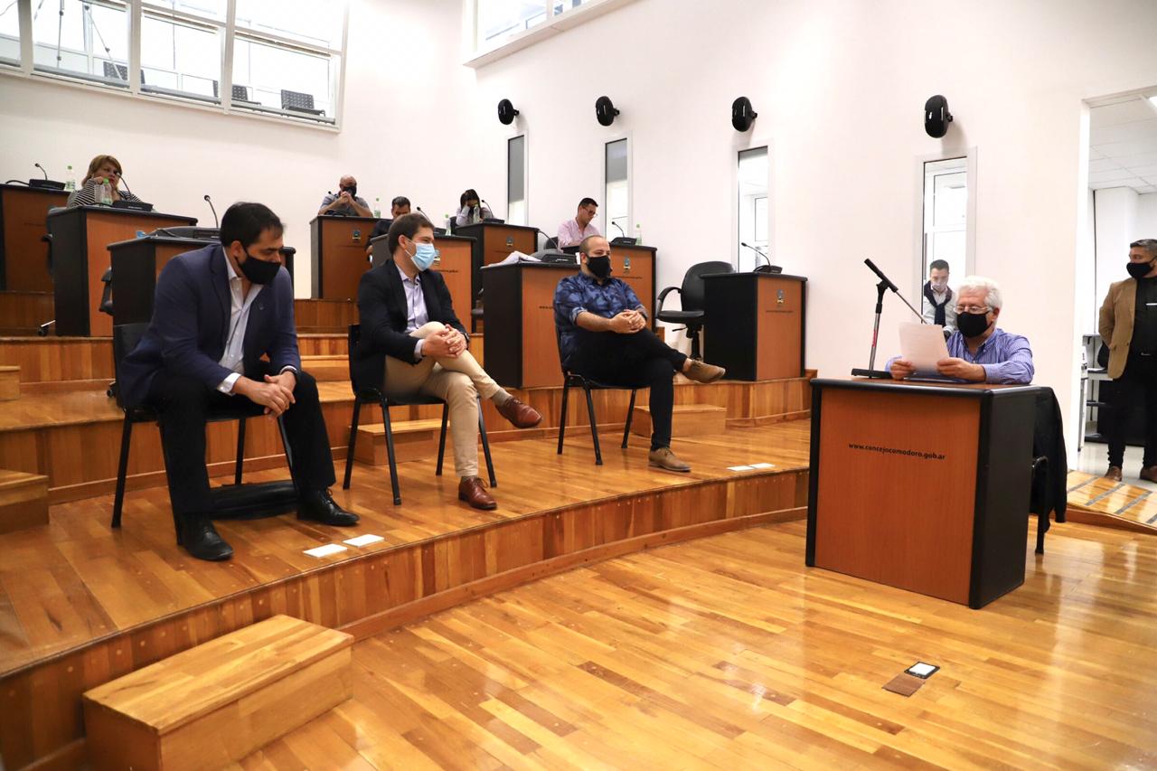 Luque participó de la audiencia pública por el Presupuesto para Comodoro que será de más de 13 mil millones de pesos