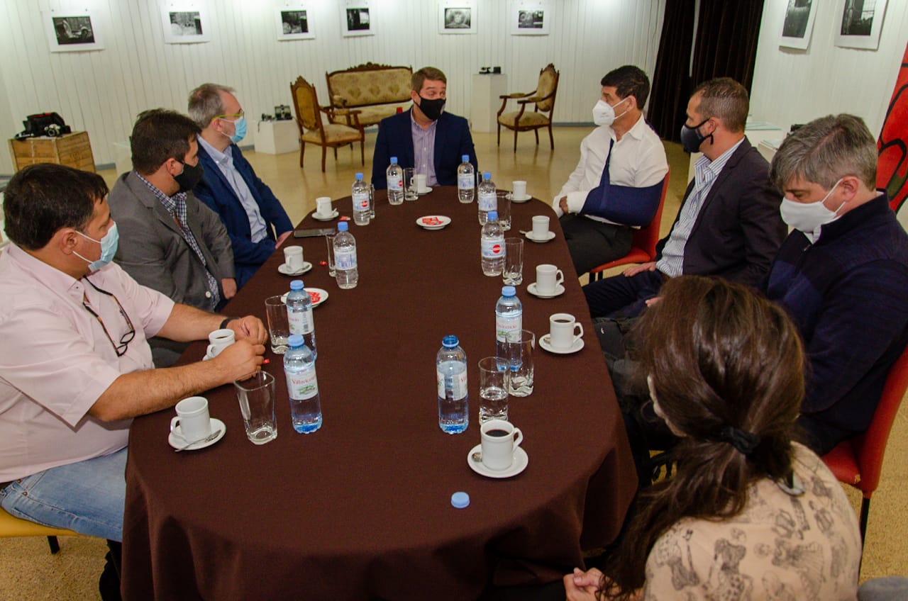 Biss recibió a autoridades sanitarias de Nación para diagramar la campaña de vacunación contra el coronavirus