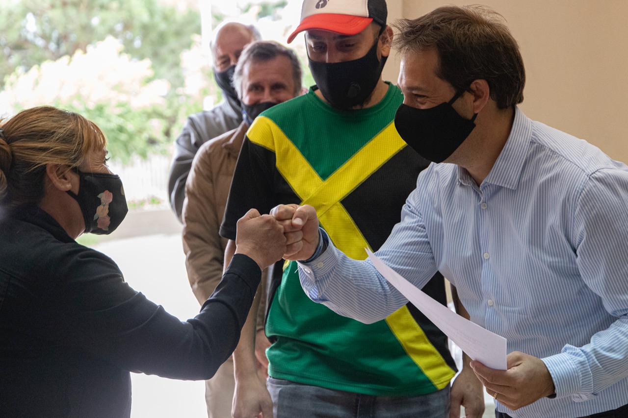 Luque: “Continuamos potenciando programas que aportan a la economía social”