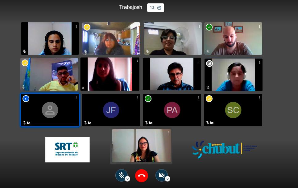 Profesionales de la Dirección General de Higiene y Seguridad Laboral del Chubut se capacitaron en molinos eólicos