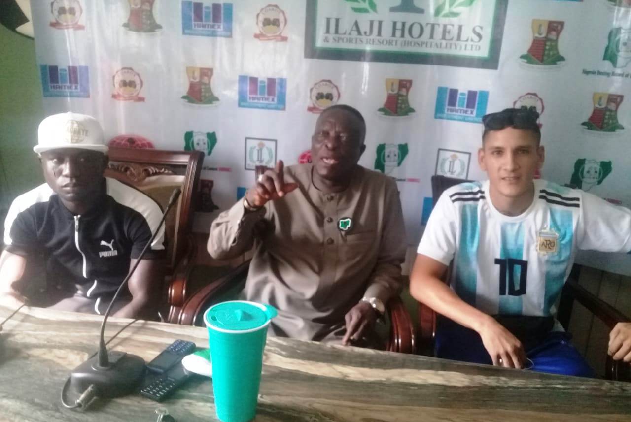 Montesino ya palpita la pelea del domingo en Nigeria: “Este título me lo llevo para mi hijo”