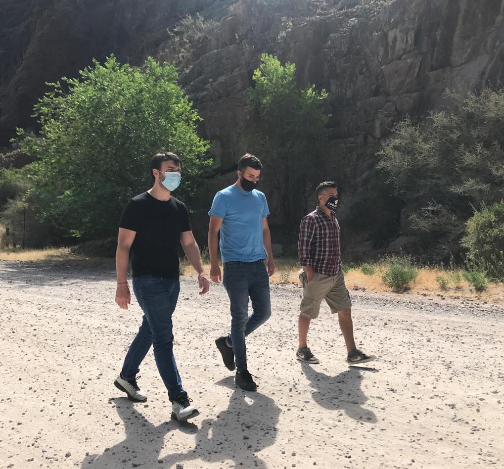 Torres con De Domingo: “El Dique Ameghino es un clásico para los vecinos del Valle”