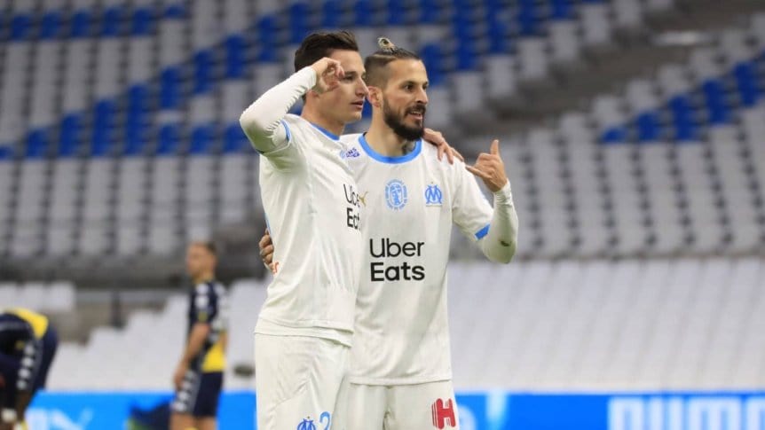 Con un gol de Benedetto, Marsella venció a Mónaco por la Ligue 1