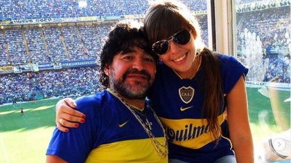 El mensaje de Dalma Maradona: “Gracias por la invitación a ese hermoso homenaje que le hicieron a mi papá”