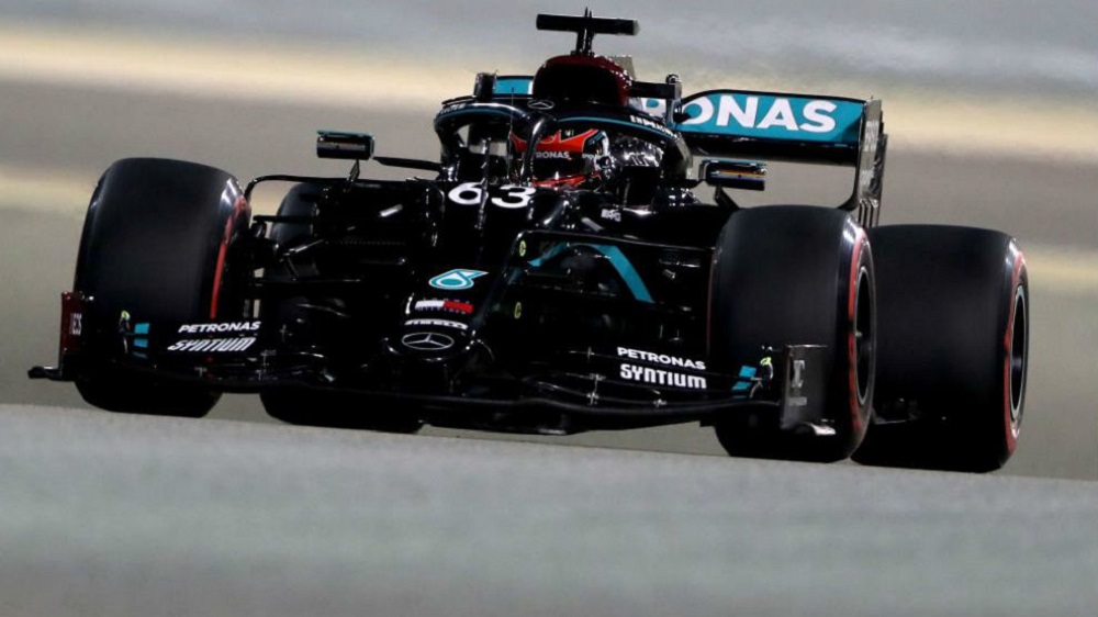 El británico Russell realiza el mejor tiempo en los entrenamientos del Gran Premio de Sakhir