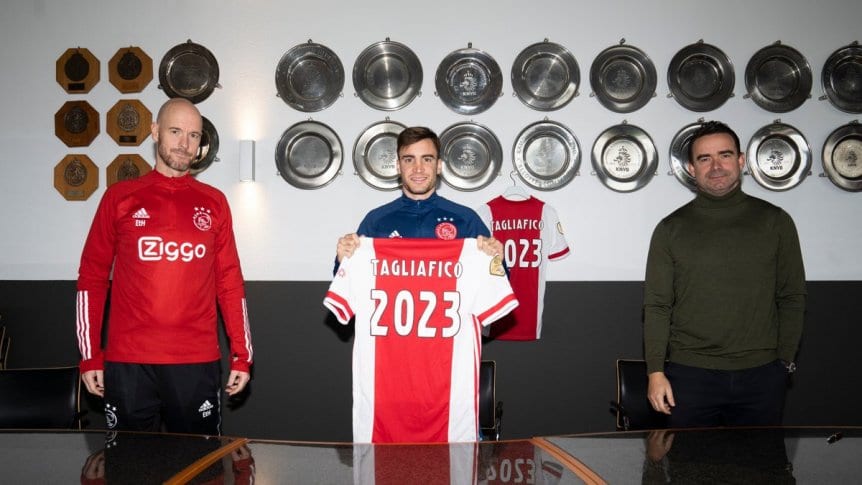 Tagliafico renovó su vínculo con Ajax hasta 2023
