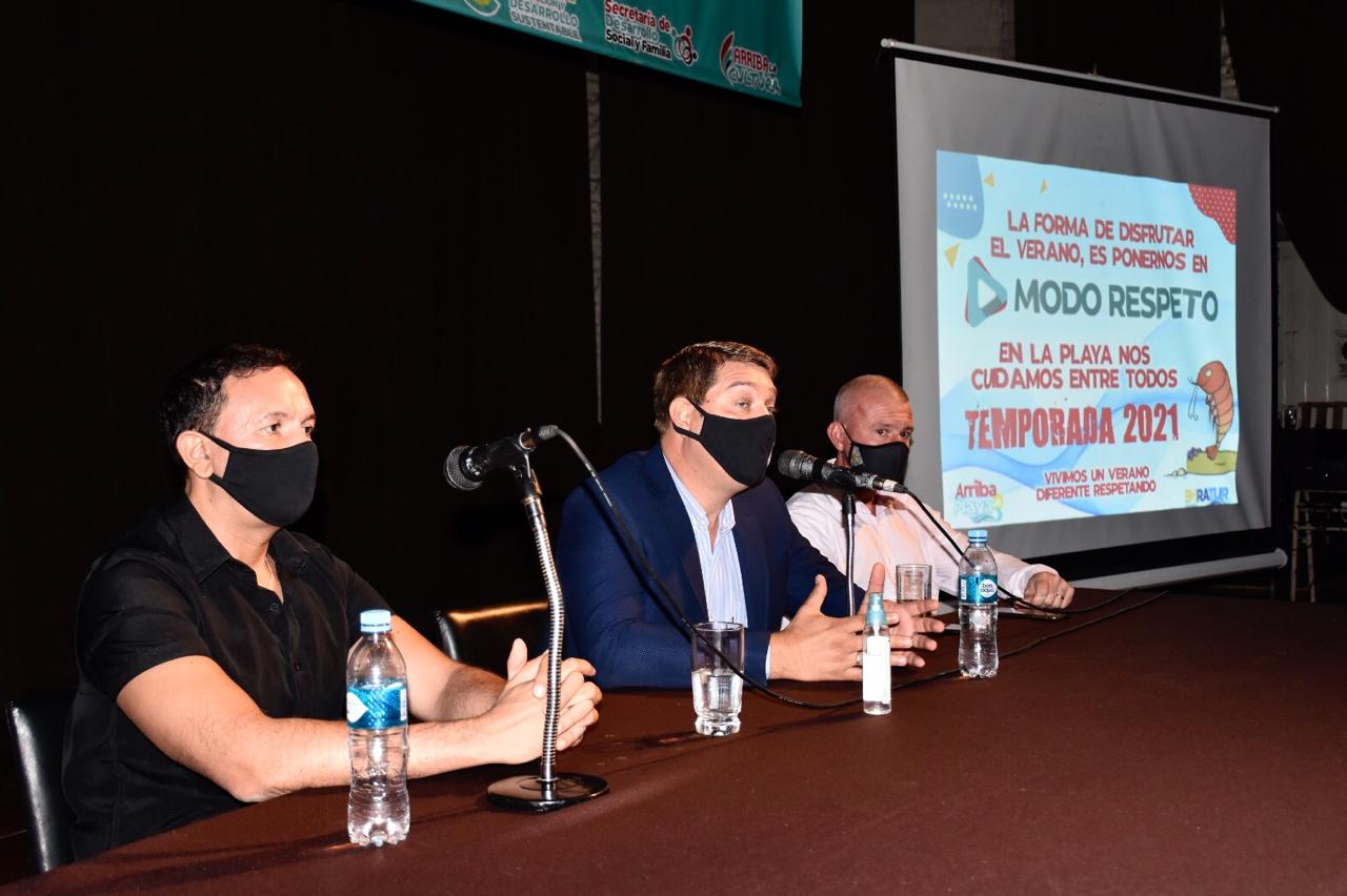 Maderna se reunió con Biss y presentaron la temporada de verano