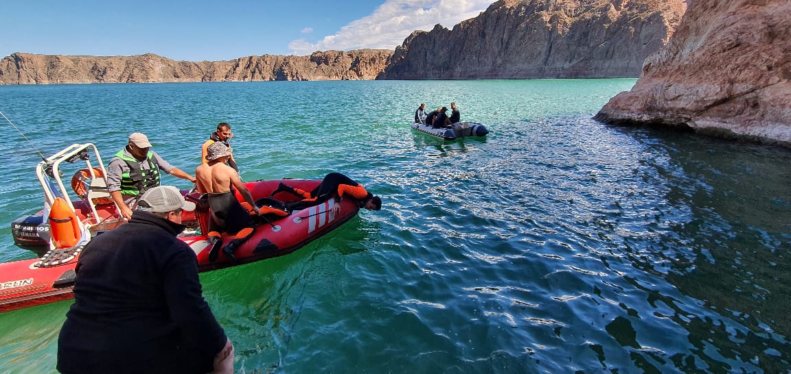 Un equipo especial de la Armada Argentina junto con robot sumergible buscarán al joven desaparecido en el Dique Florentino Ameghino