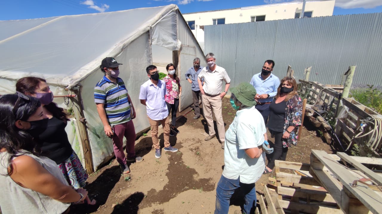 Funcionarios nacionales visitaron producciones en Esquel junto al intendente Ongarato