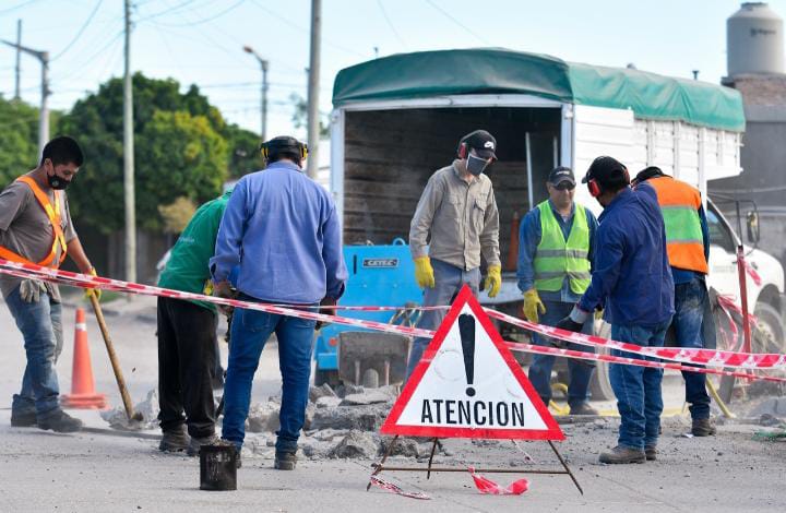 Maderna y la Cooperativa Eléctrica ejecutan un plan intensivo de conservación vial