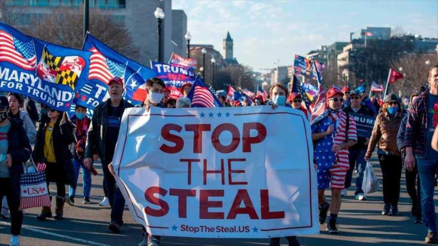 Piden evitar Washington el día de la asunción de Biden y alertan de protestas en todo EEUU