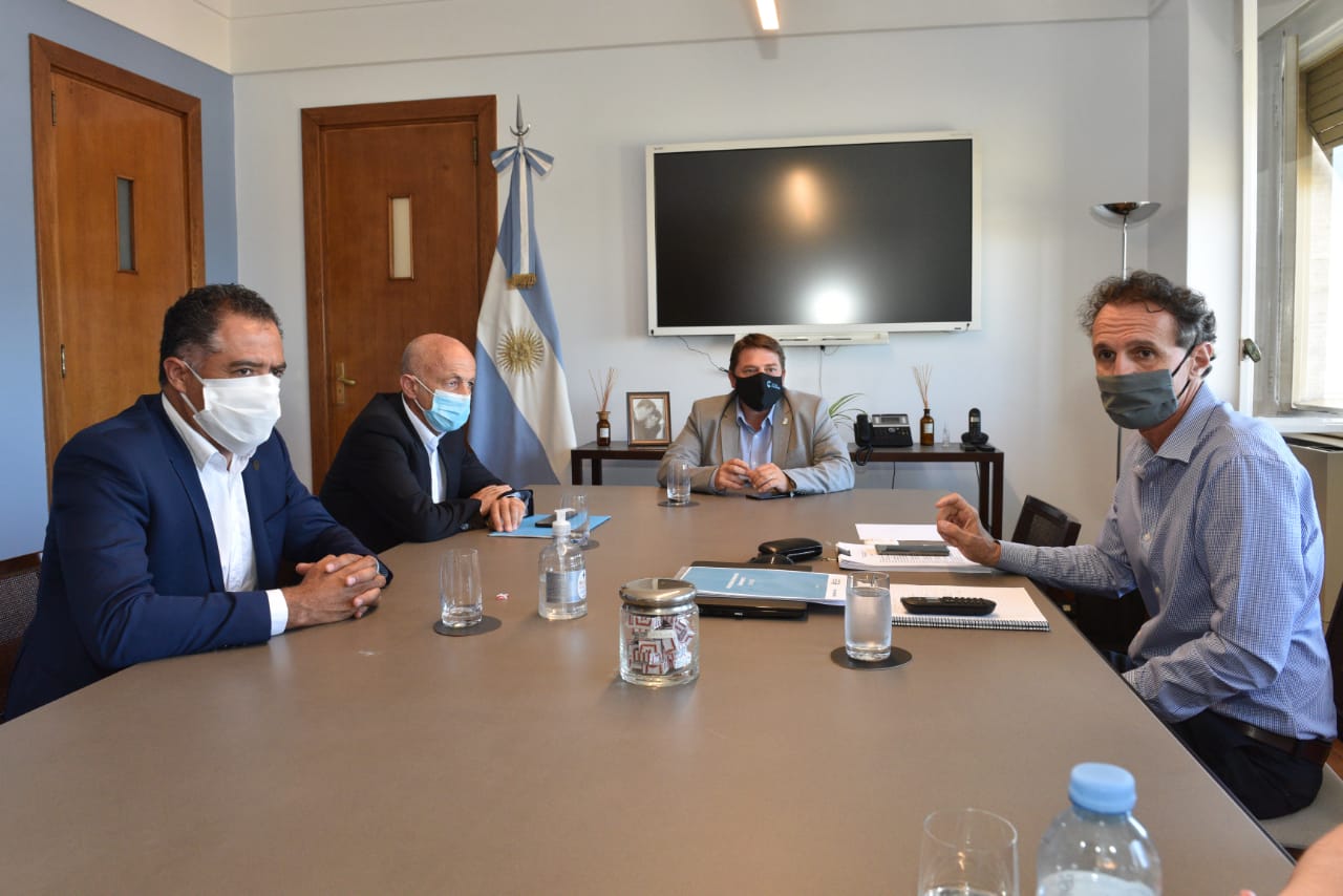 La gestión de Luque avanza con Nación por las obras hídricas para evitar inundaciones y el acueducto