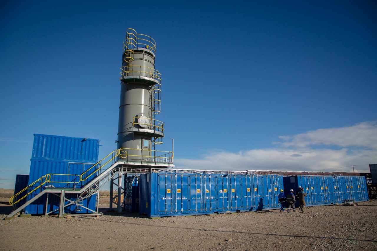 El yacimiento de Manantiales Behr cerró 2020 con la producción más alta de su historia