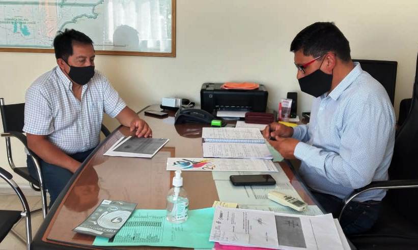 El subsecretario de Asuntos Municipales se reunió con los jefes comunales de Lagunita Salada y Gan Gan