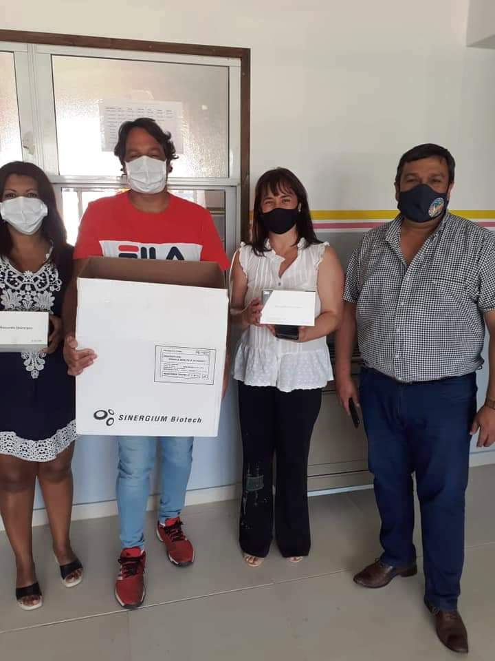La empresa DL Pez entregó mil barbijos al Hospital “Santa Teresita”
