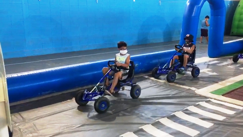 Más de 130 niños y niñas participaron de las actividades de la Escuelita Vial “Lorenzo Rossi” en Gan Gan y Gastre