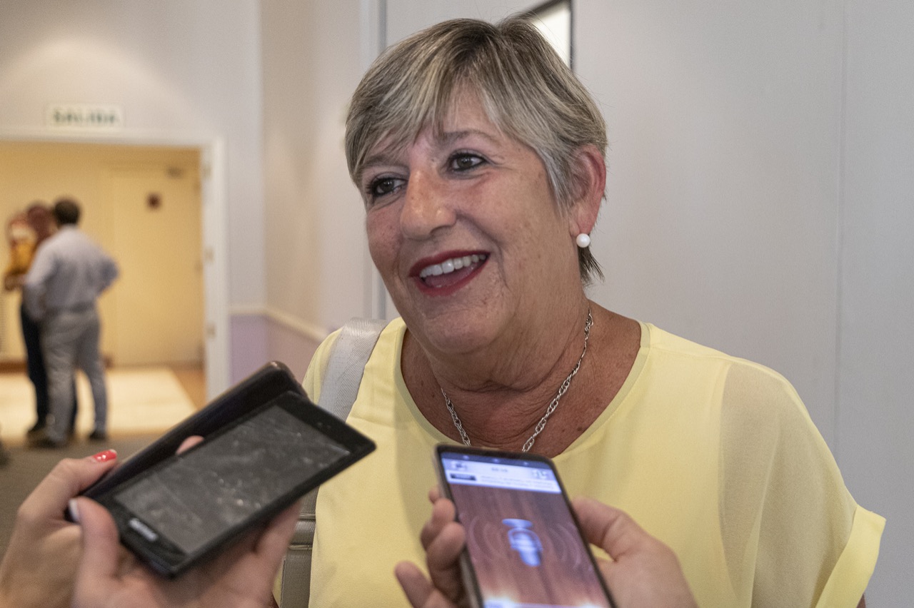 Nancy González destacó las gestiones de Luque para que los intendentes puedan tener contacto directo con funcionarios nacionales