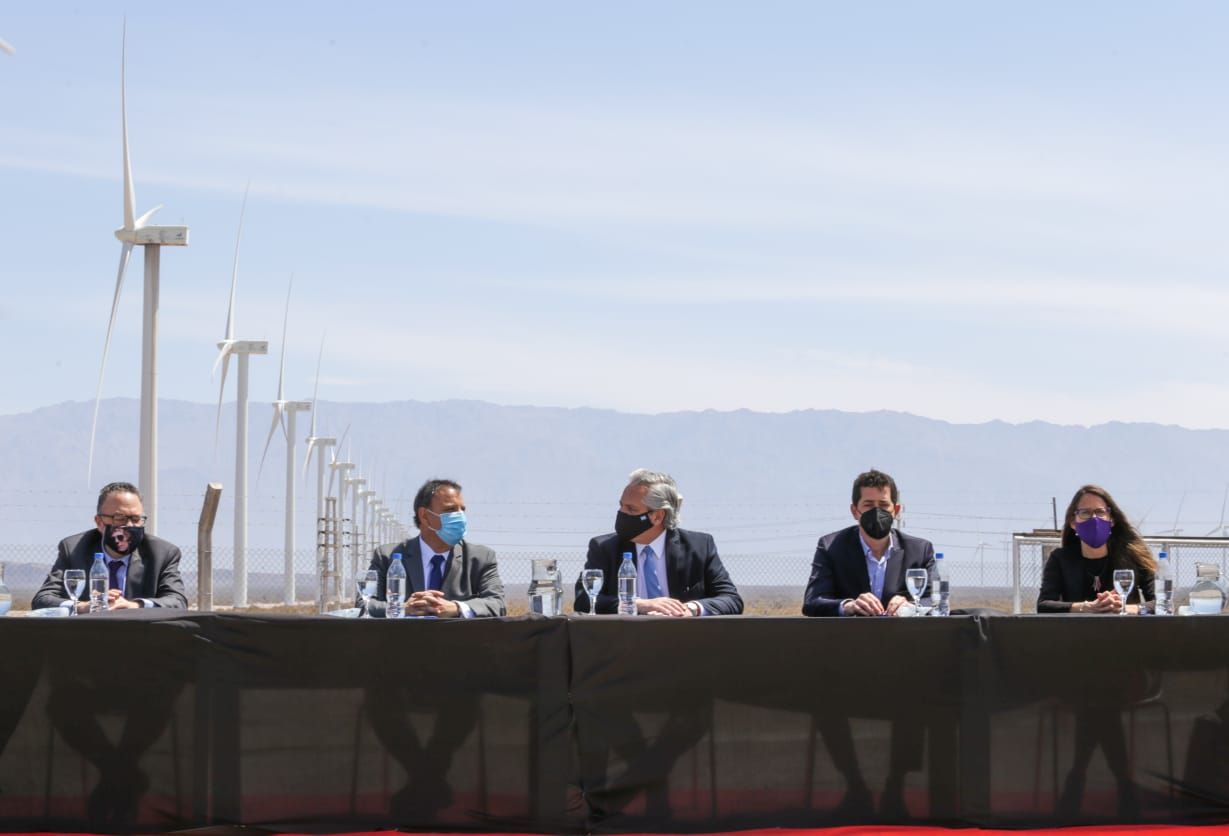 Exclusivo de Metadata: Alberto Fernández visitaría Chubut entre mediados y fines de marzo para inaugurar el Parque Eólico de Genneia y PAE