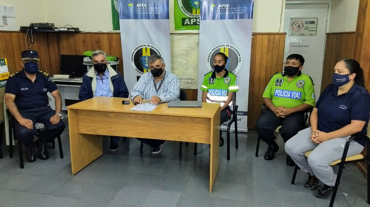 El subsecretario de Seguridad Vial puso en funciones a la nueva delegada regional de la APSV en Esquel