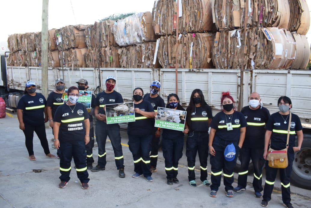 Centro de Reciclado: Se vendieron las primeras 50 toneladas de material recuperado