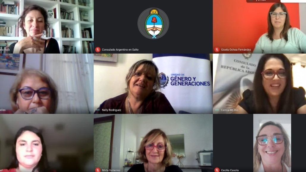 El Poder Judicial de Chubut compartió su experiencia en capacitación en género con autoridades de Uruguay