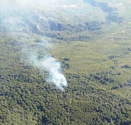 El Gobierno de la Provincia trabaja en incendios generados por la tormenta eléctrica en Esquel y Trevelin