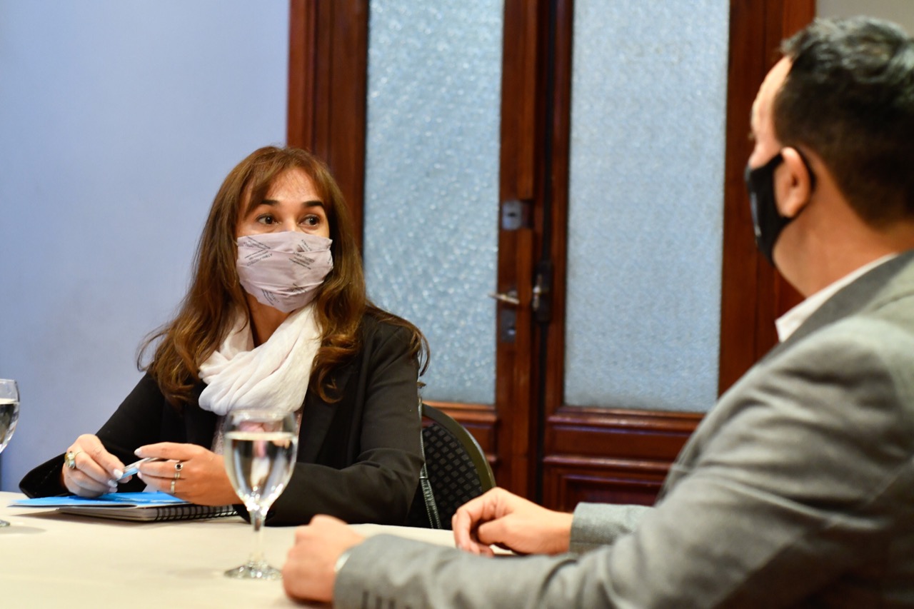 Maderna recibió a funcionaria nacional y acordaron políticas vinculadas a empresas recuperadas