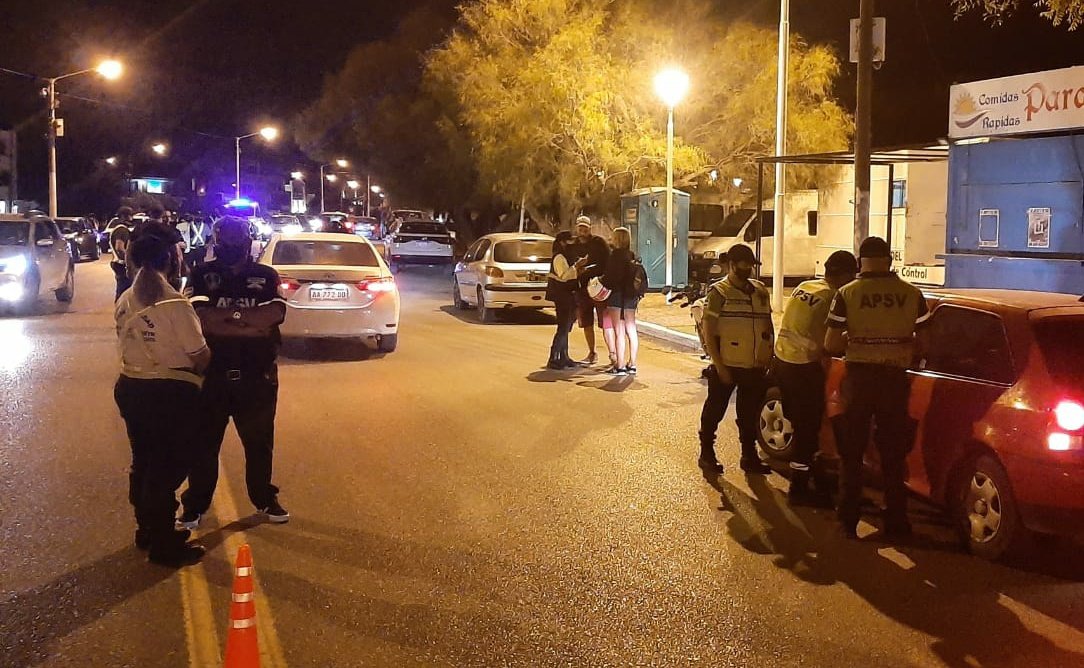 Seguridad Vial detectó 106 alcoholemias positivas en toda la Provincia durante el fin de semana