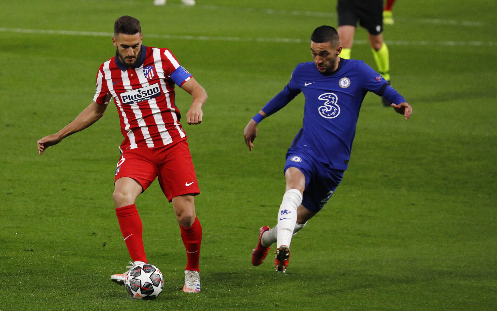 Atlético Madrid no pudo remontar la serie ante Chelsea y quedó eliminado en octavos