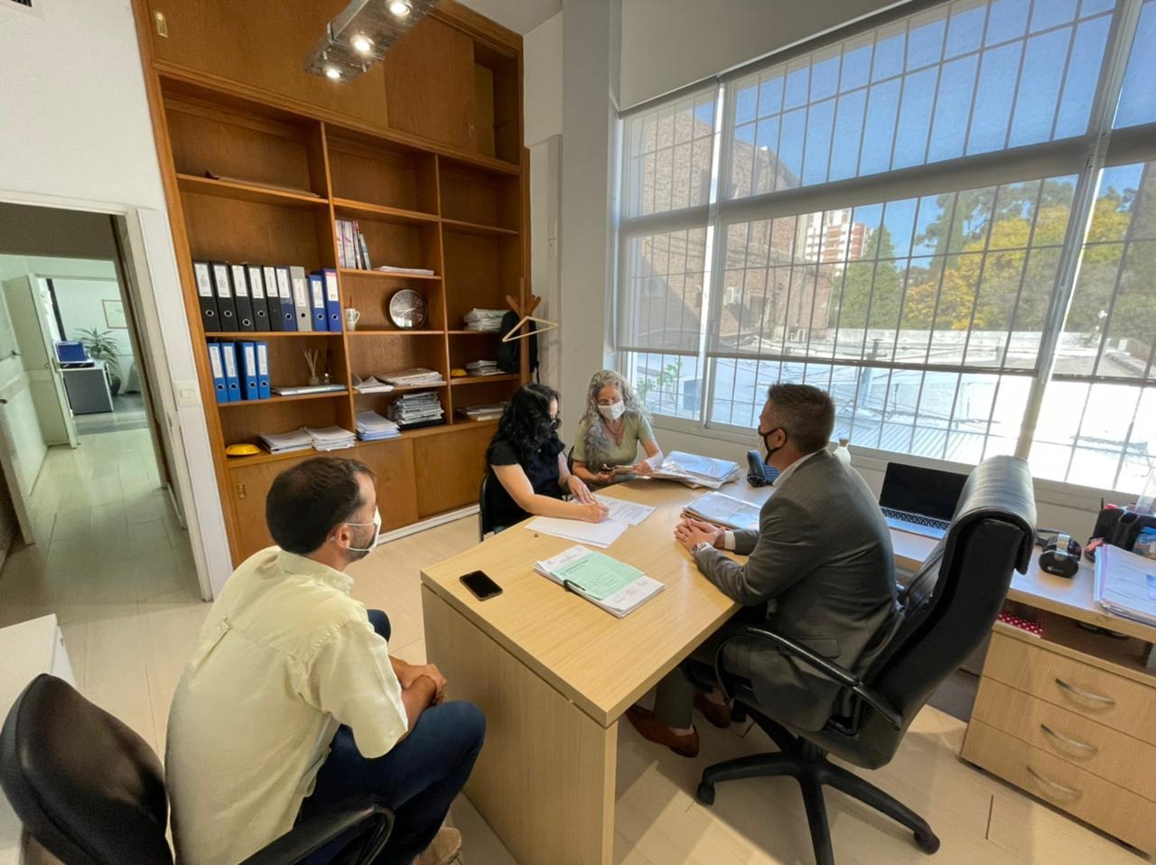 Avances para el mejoramiento del Boulevard Salvador Allende