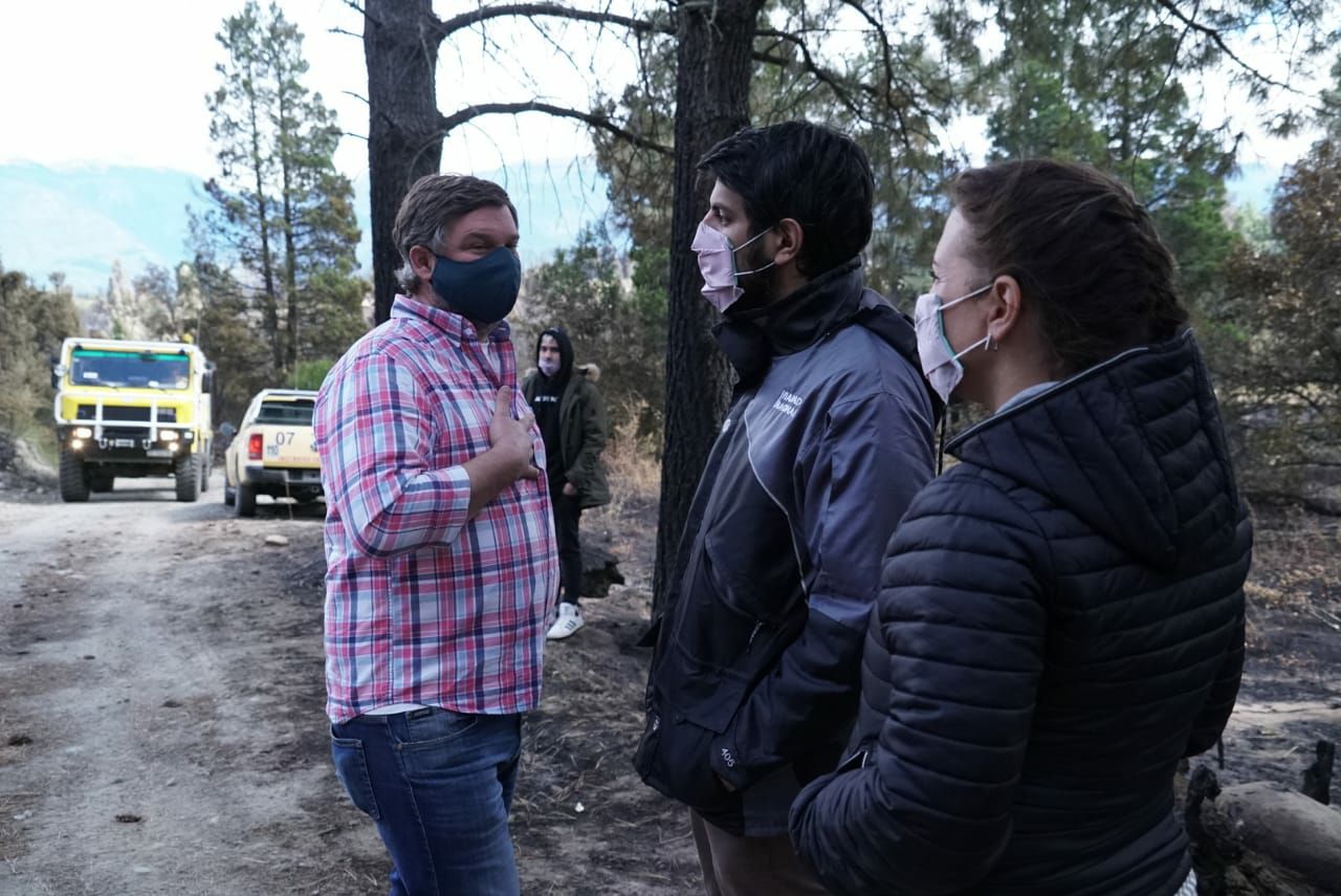 Igon destacó las decisiones de Volnovich del  PAMI y de  Raverta de ANSES de duplicar pensiones y jubilaciones  para los damnificados por los incendios