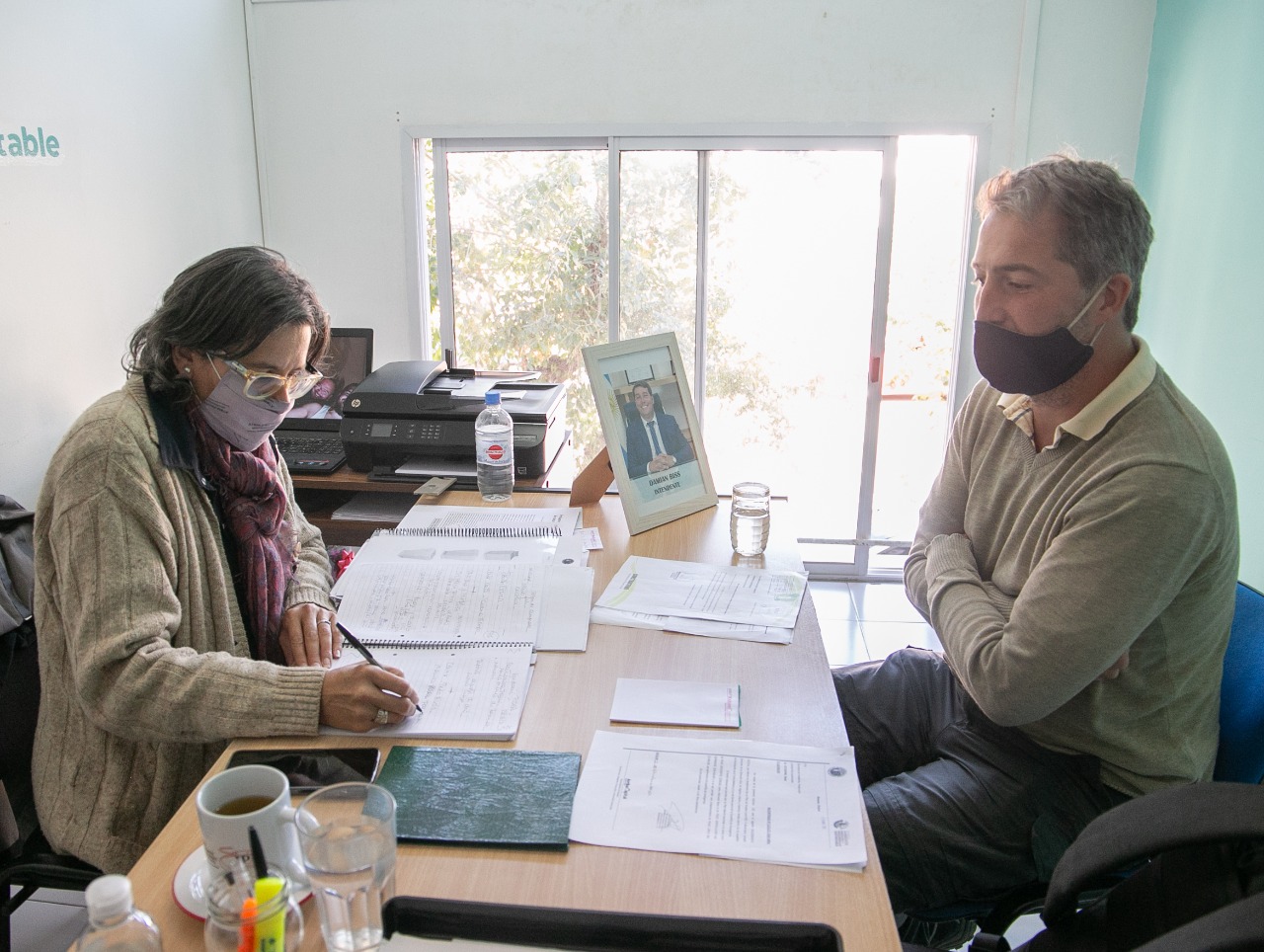 El municipio solicitará asesoramiento al Cenpat-Conicet sobre los sistemas lagunares y la reutilización de los líquidos tratados