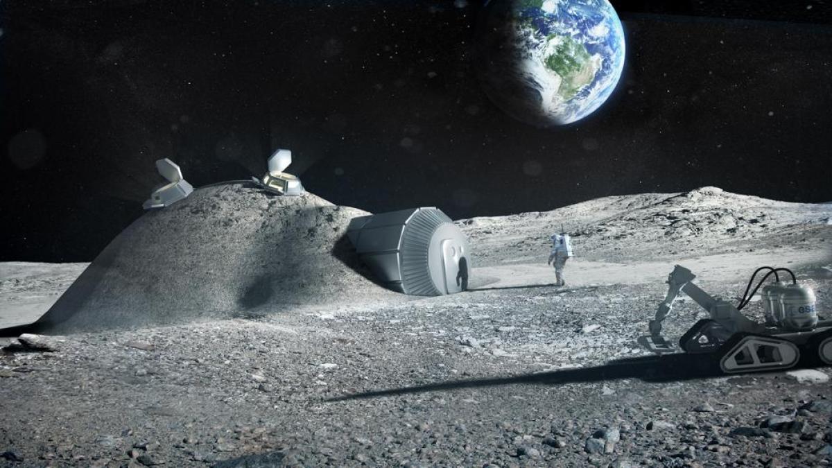 Rusia y China firmaron un acuerdo para crear una estación científica internacional en la Luna