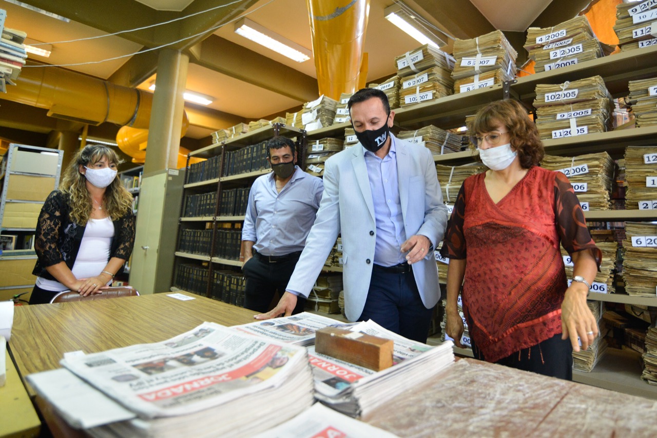 Maderna presente en la reinauguración de la Biblioteca “Agustín Álvarez” que lleva más de 84 años prestando servicios a la comunidad