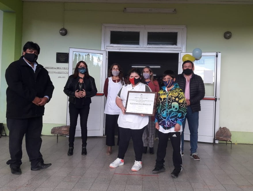 Perata acompañó a la Escuela Nº 88 de José de San Martín en su centenario