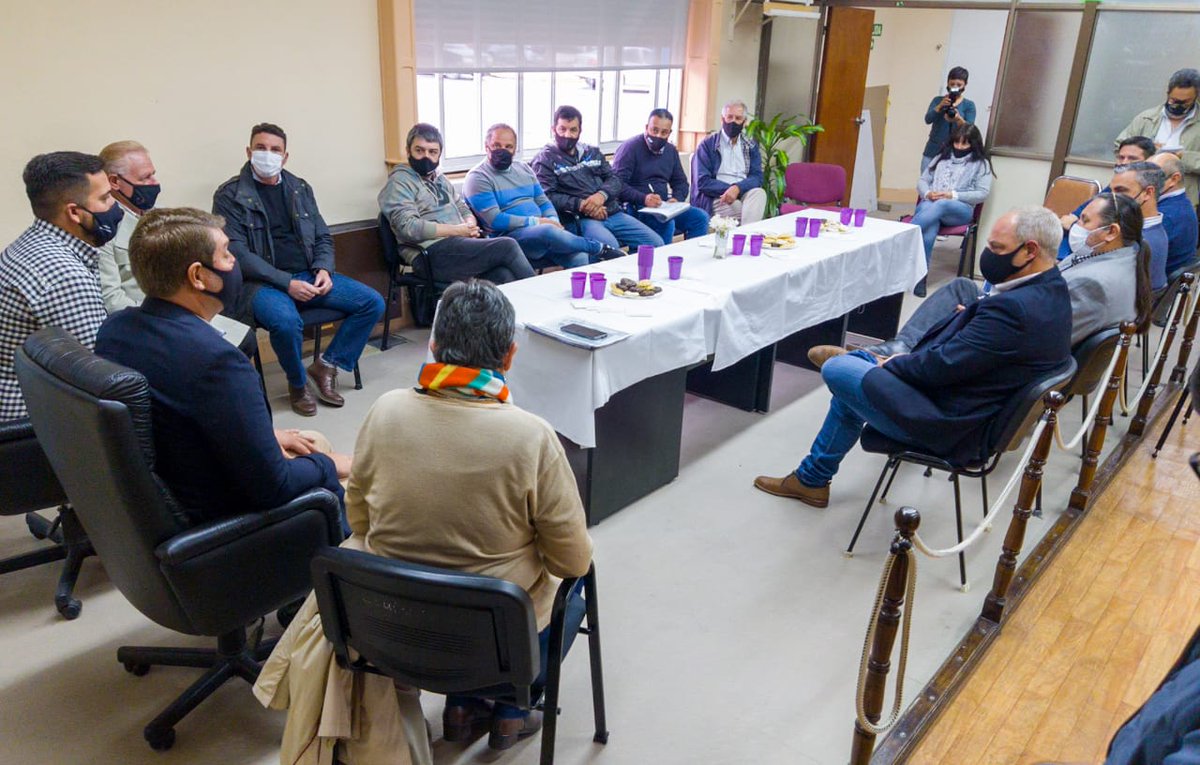 Tras una década, se volvió a reunir el Consejo Municipal Pesquero en Rawson